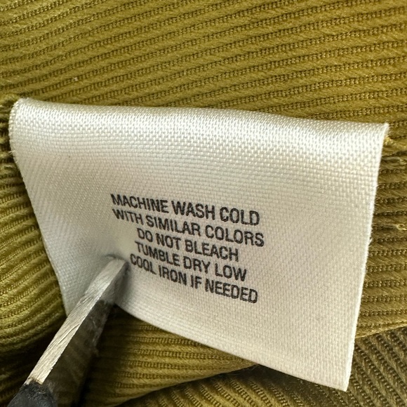 Covington men’s button down shirt size XL tan beige khaki textured - Picture 8 of 9